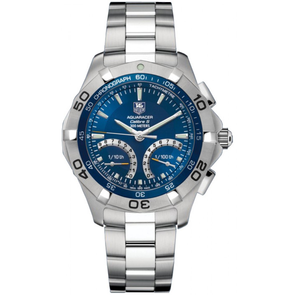 Tag Heuer Aquaracer Calibre S Blue Dial Men s Watch CAF7012 BA0815